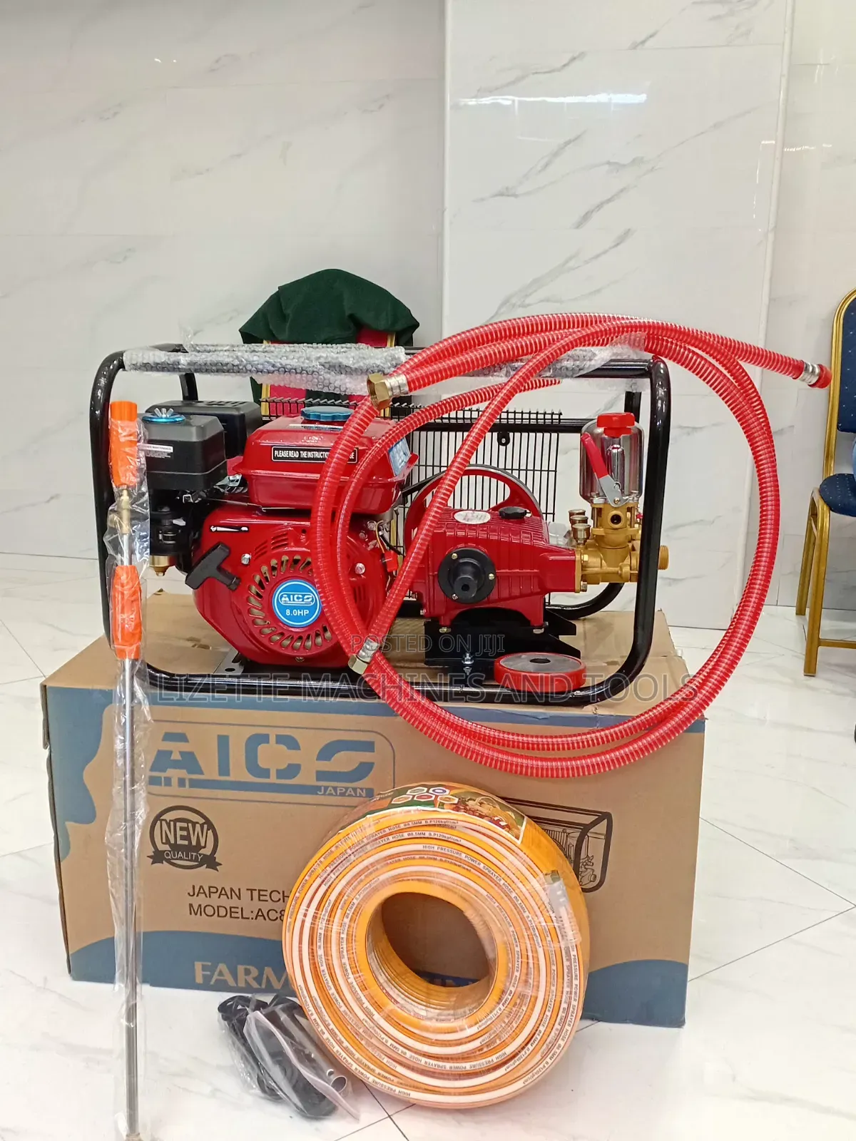 Aico Power Trolley Sprayer With 8hp Engine