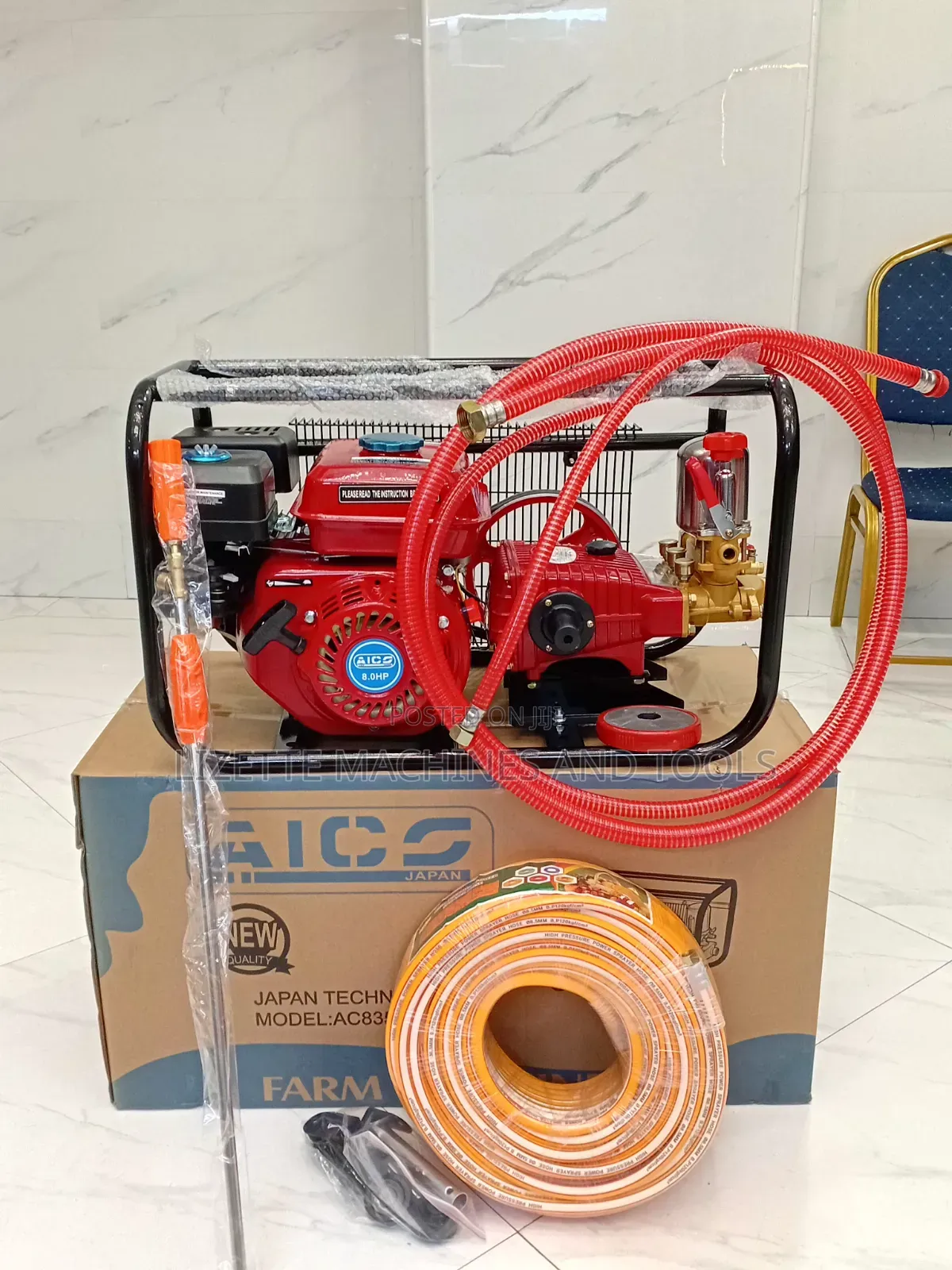 Aico Power Trolley Sprayer With 8hp Engine