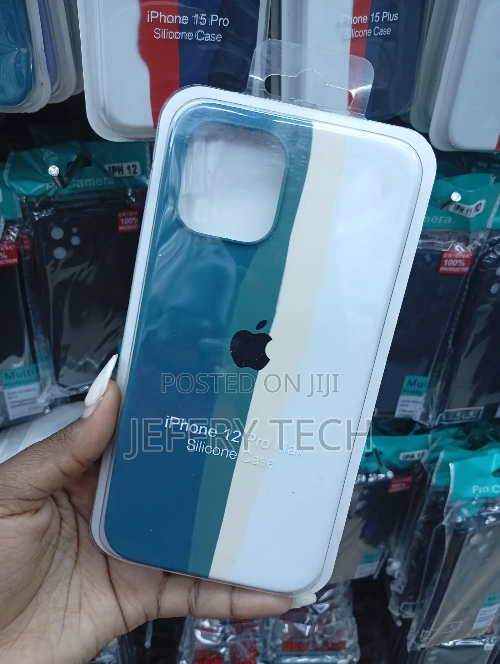 iPhone 12 Pro Max Two-Tone Silicone Case