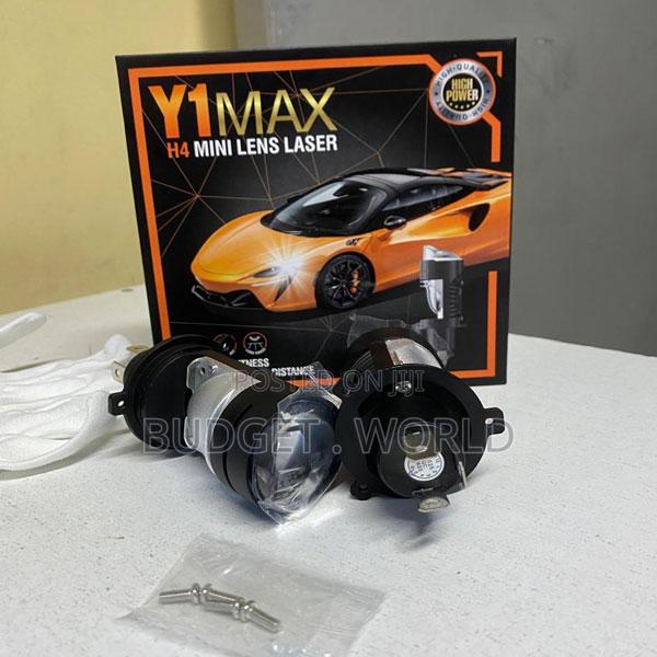 Y1 Max H4 Automotive Led Mini Lens Bulbs With Sharp Beam Pattern