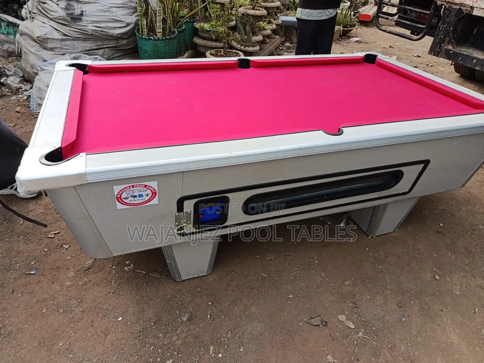 Cashless Pool Table