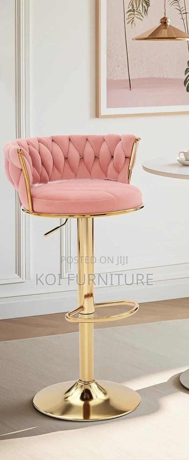 Barstools; Vcklp1 Leather Adjustable Koi Barstools - thumbnail 14