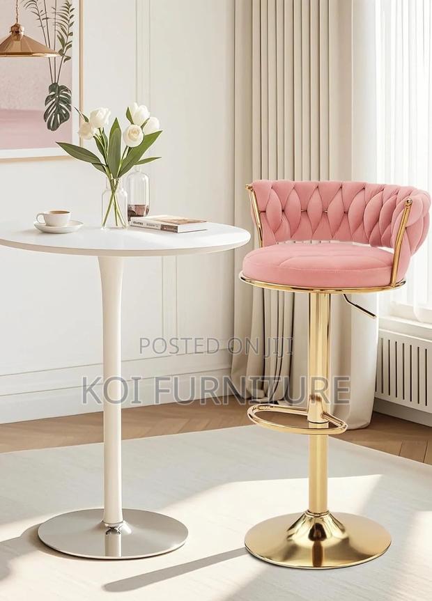 Barstools; Vcklp1 Leather Adjustable Koi Barstools - thumbnail 17