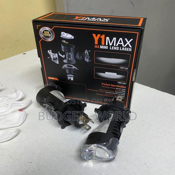 Y1 Max H4 Advanced Mini Projector Led Headlights for Superior Visibili
