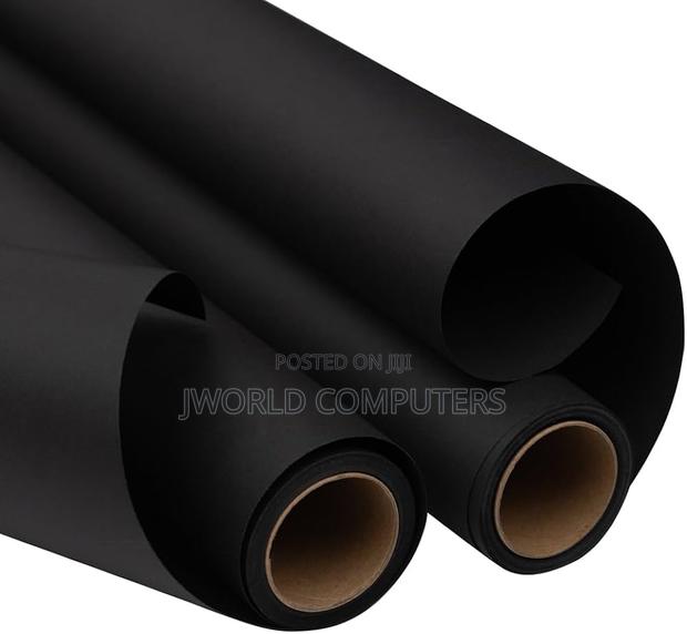 Visico-Paper Backgound 2.75x10m Black - thumbnail 3