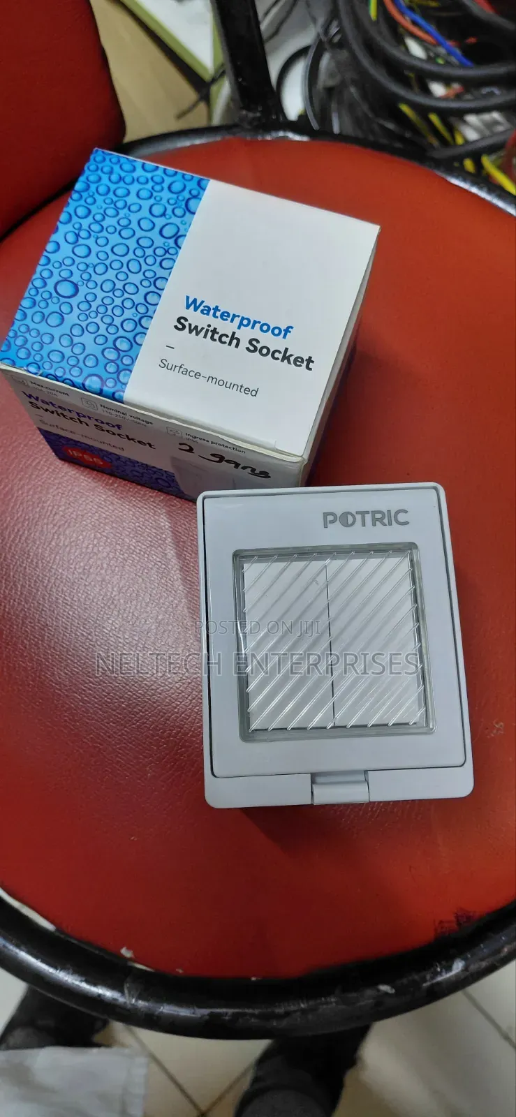 Waterproof Switch Socket Two Gang