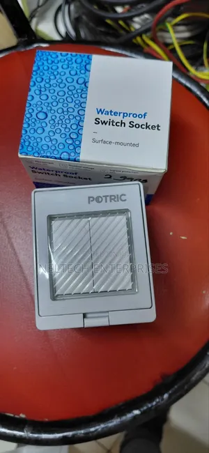 Waterproof Switch Socket Two Gang
