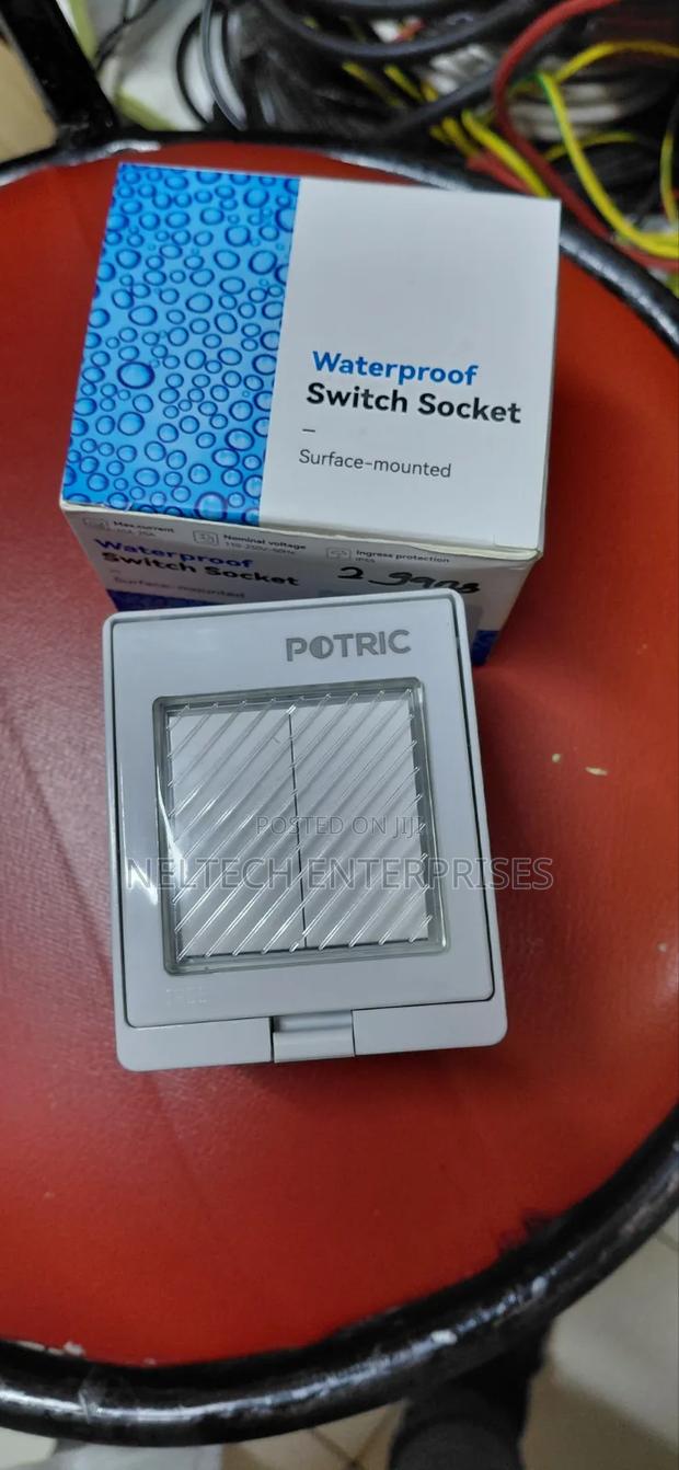 Waterproof Switch Socket Two Gang - thumbnail 2