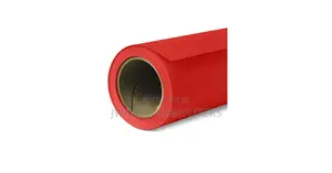 Visico Paper Backdrop 2.75x10m Red