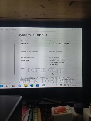 Desktop Computer Fujitsu Celsius M770 4GB Intel Core i5 HDD 500GB
