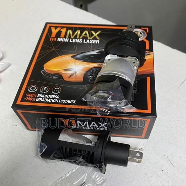 Y1 Max H4 Professional Mini Projector Headlights for Night Driving