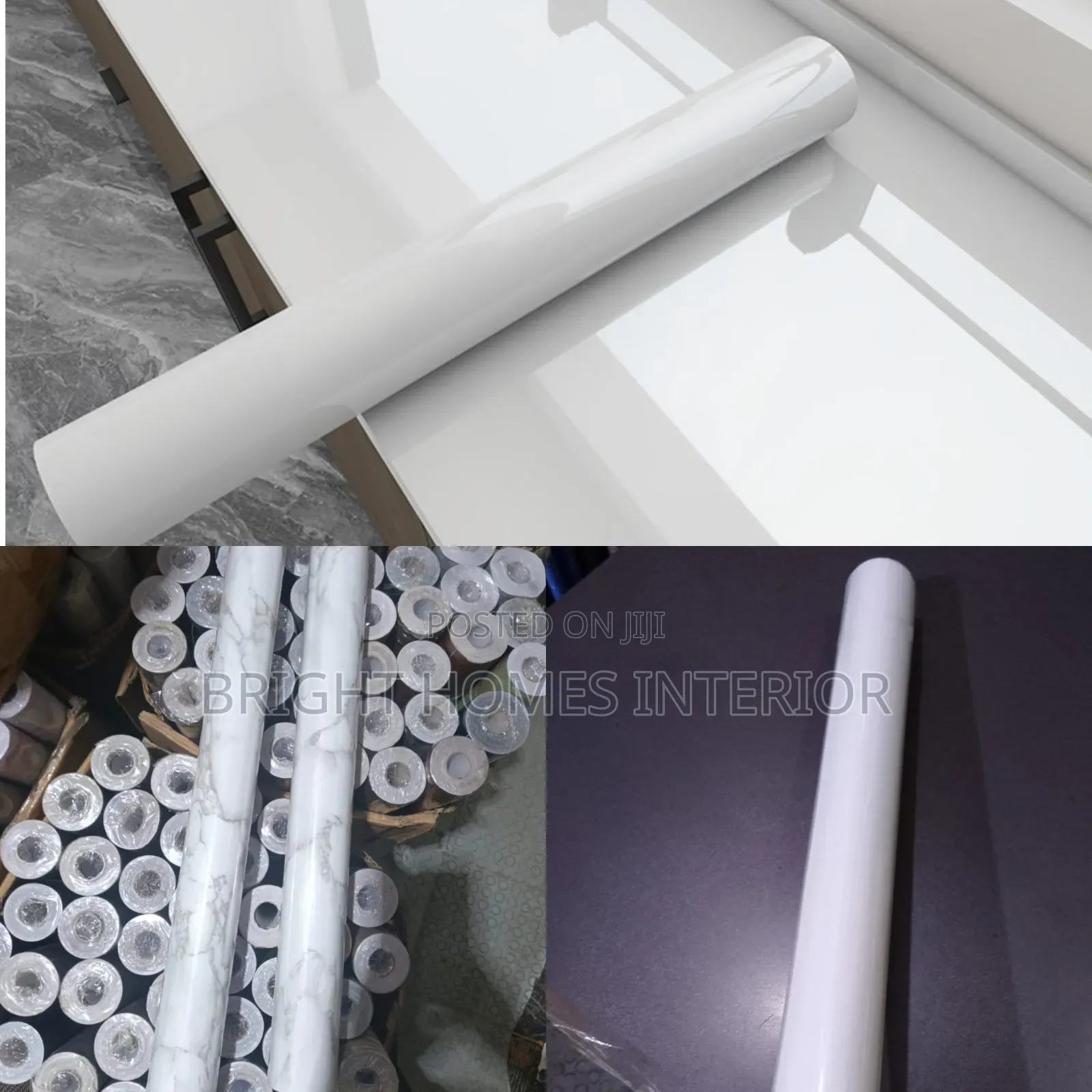 White Glossy Contact Paper Glossy Contact Paper Available