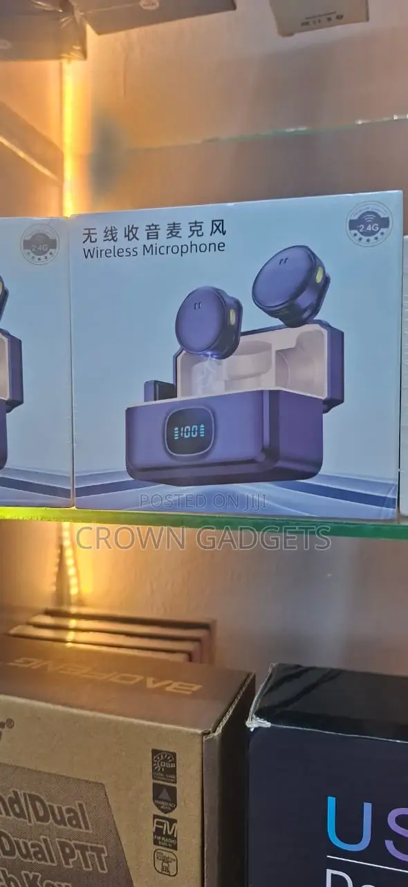 Q8 Wireless Lavalier Microphone Dual Mic Type-C Android Kit