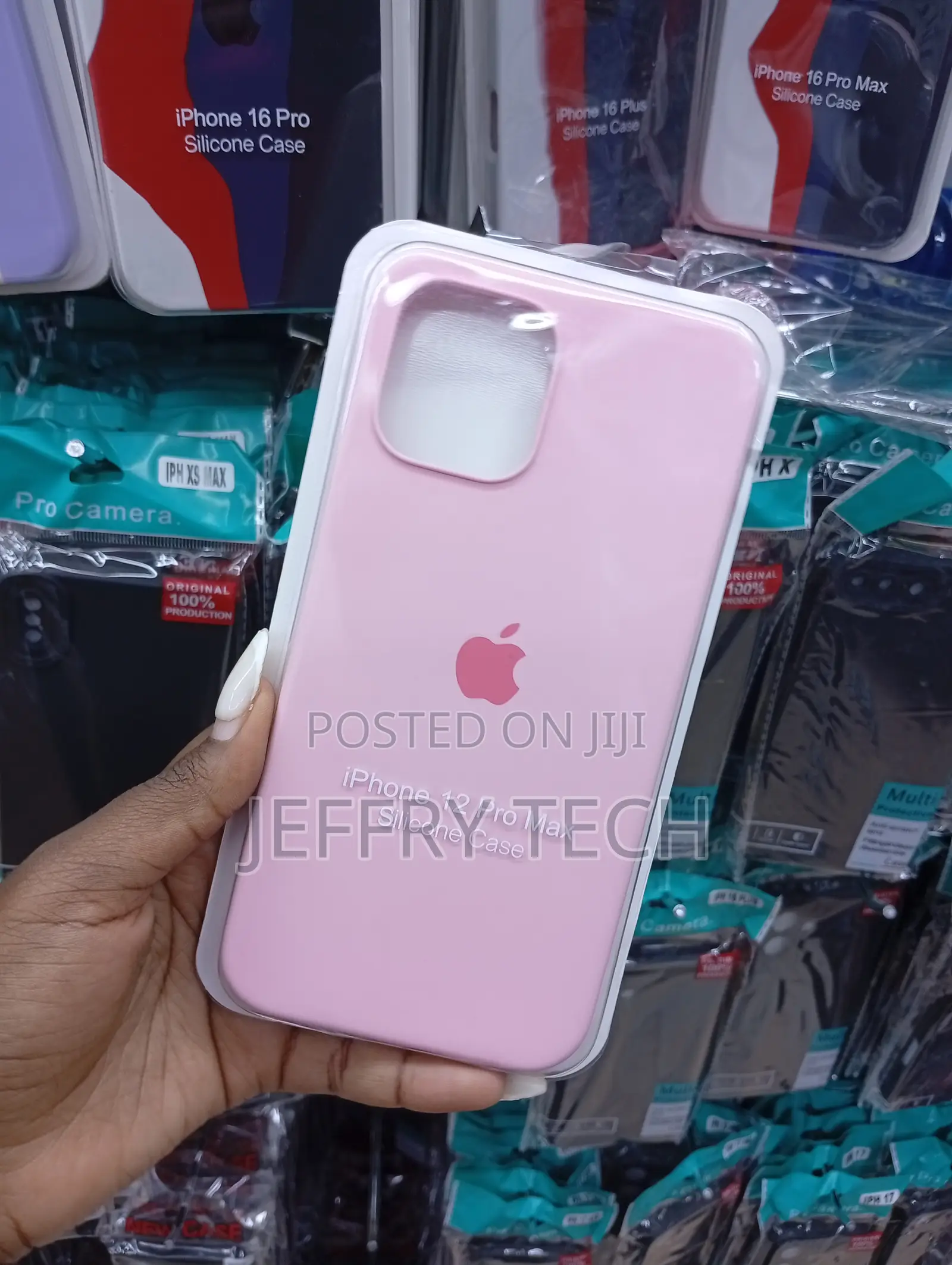 iPhone 12 Pro Max Silky, Soft-Touch Silicone Exterior Cover