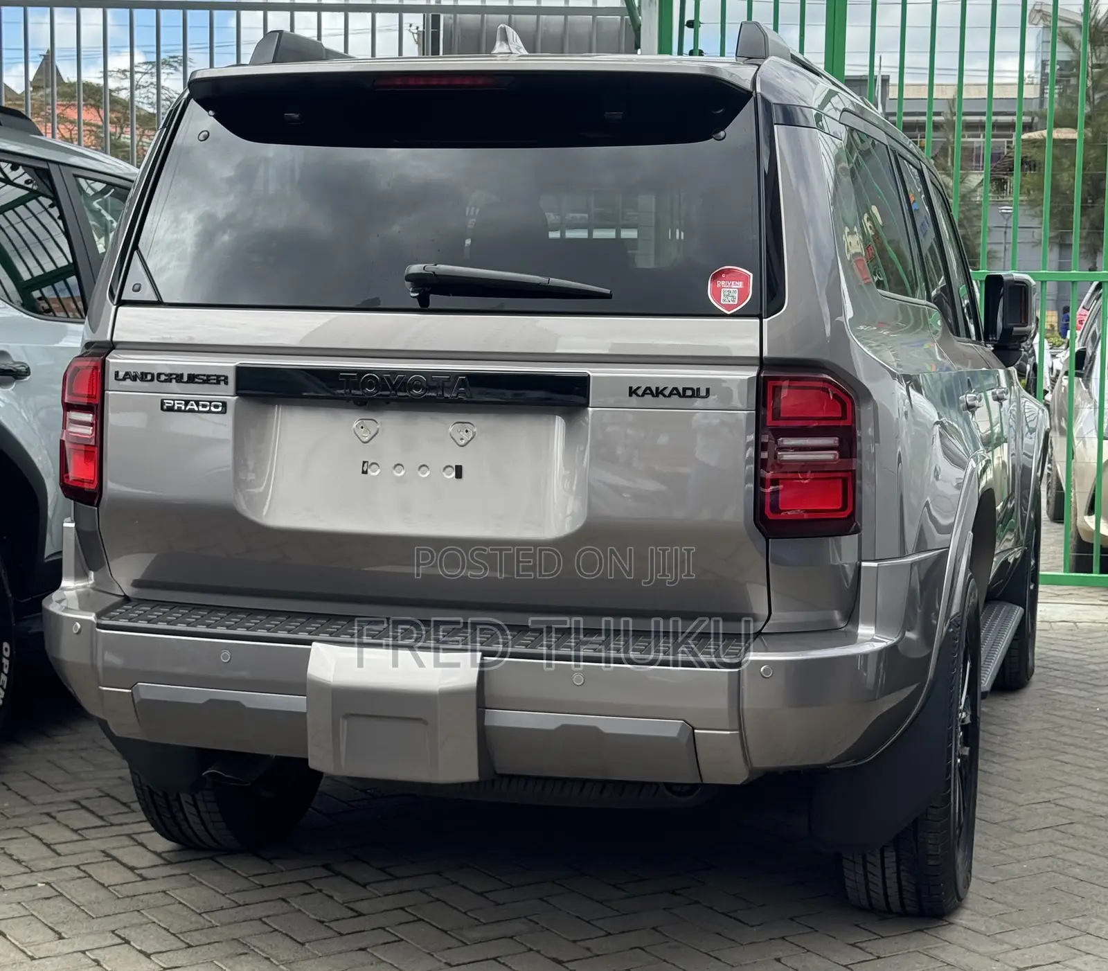 New Toyota Land Cruiser Prado 2.8 2025 Gray