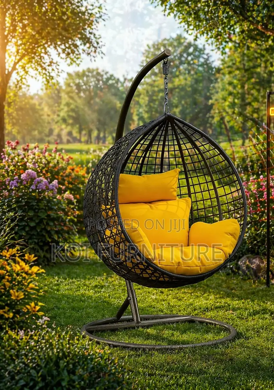 Home Chairs; Island Bay Rattan Hammock Chairs for Balcony and Garden