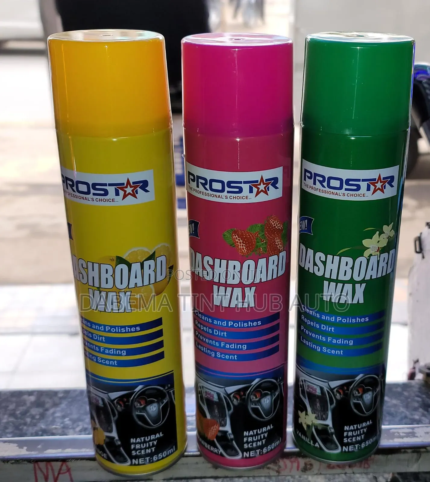 Dashboard Wax