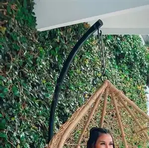 Home Chairs; Island Bay Rattan Hammock Chairs for Balcony and Garden