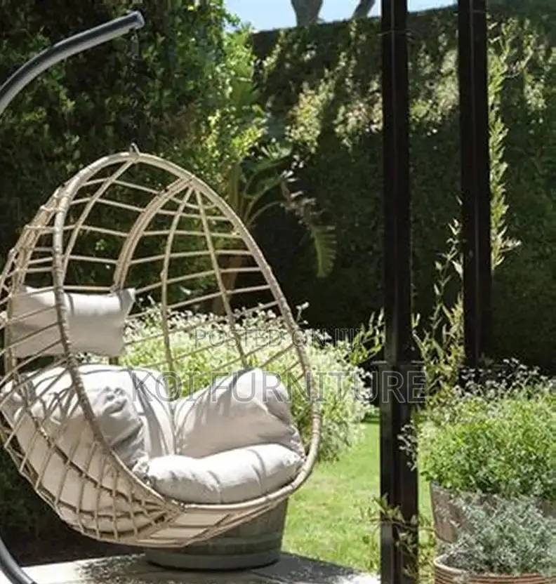 Home Chairs; Island Bay Rattan Hammock Chairs for Balcony and Garden