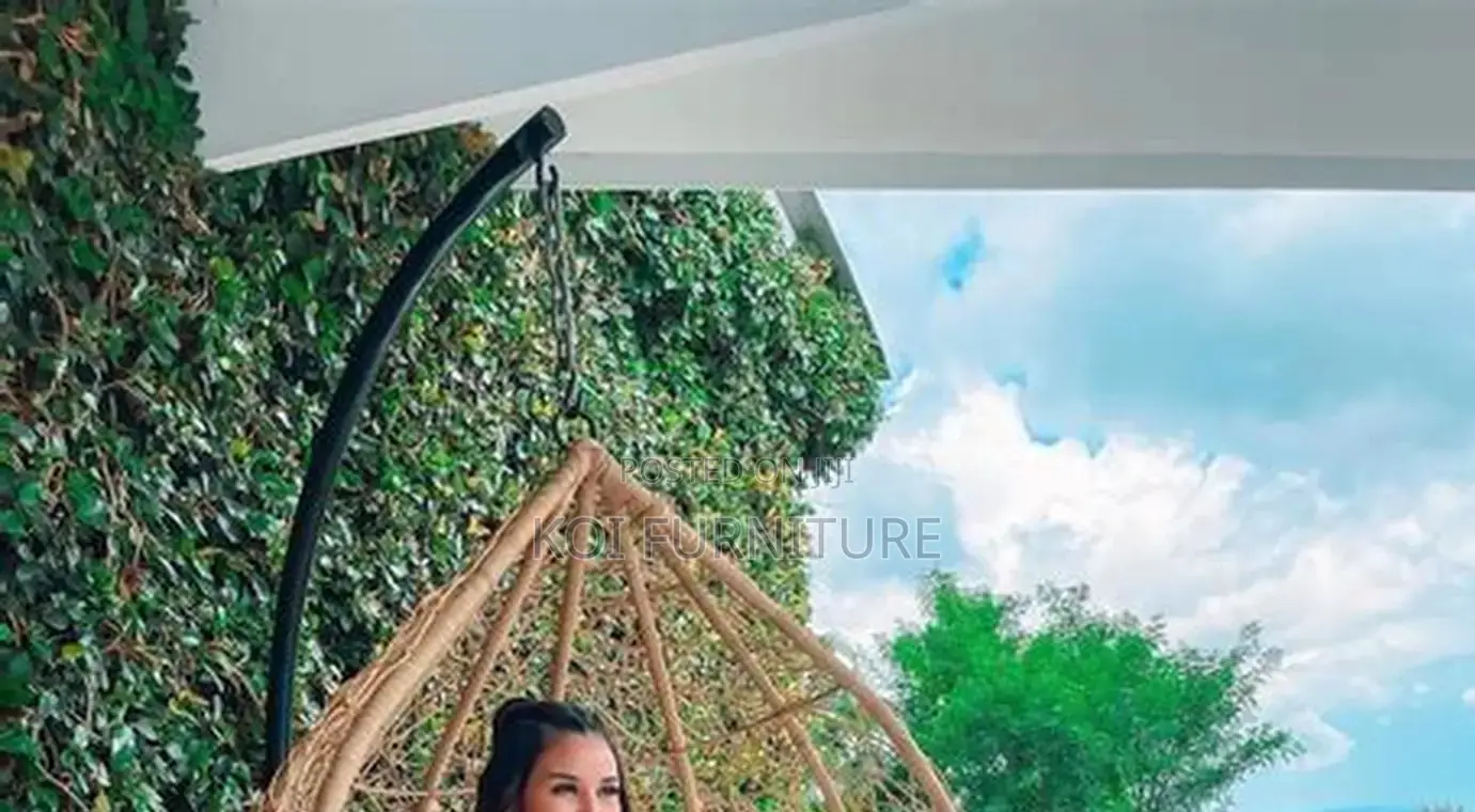 Home Chairs; Island Bay Rattan Hammock Chairs for Balcony and Garden