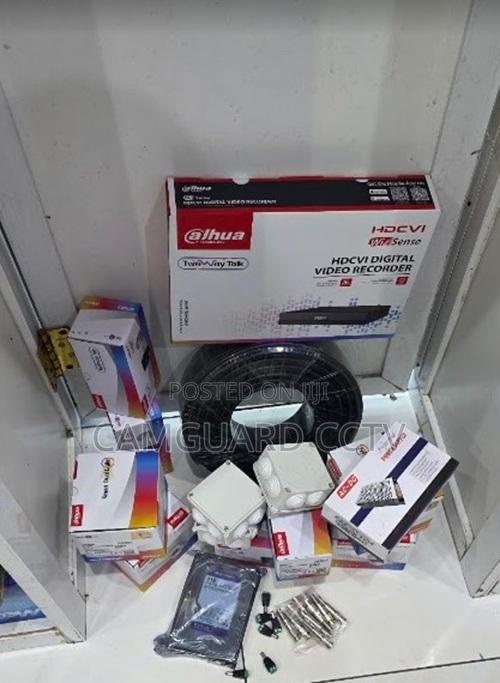 Dahua Complete Surveillance Kit With 4 Hd Cameras