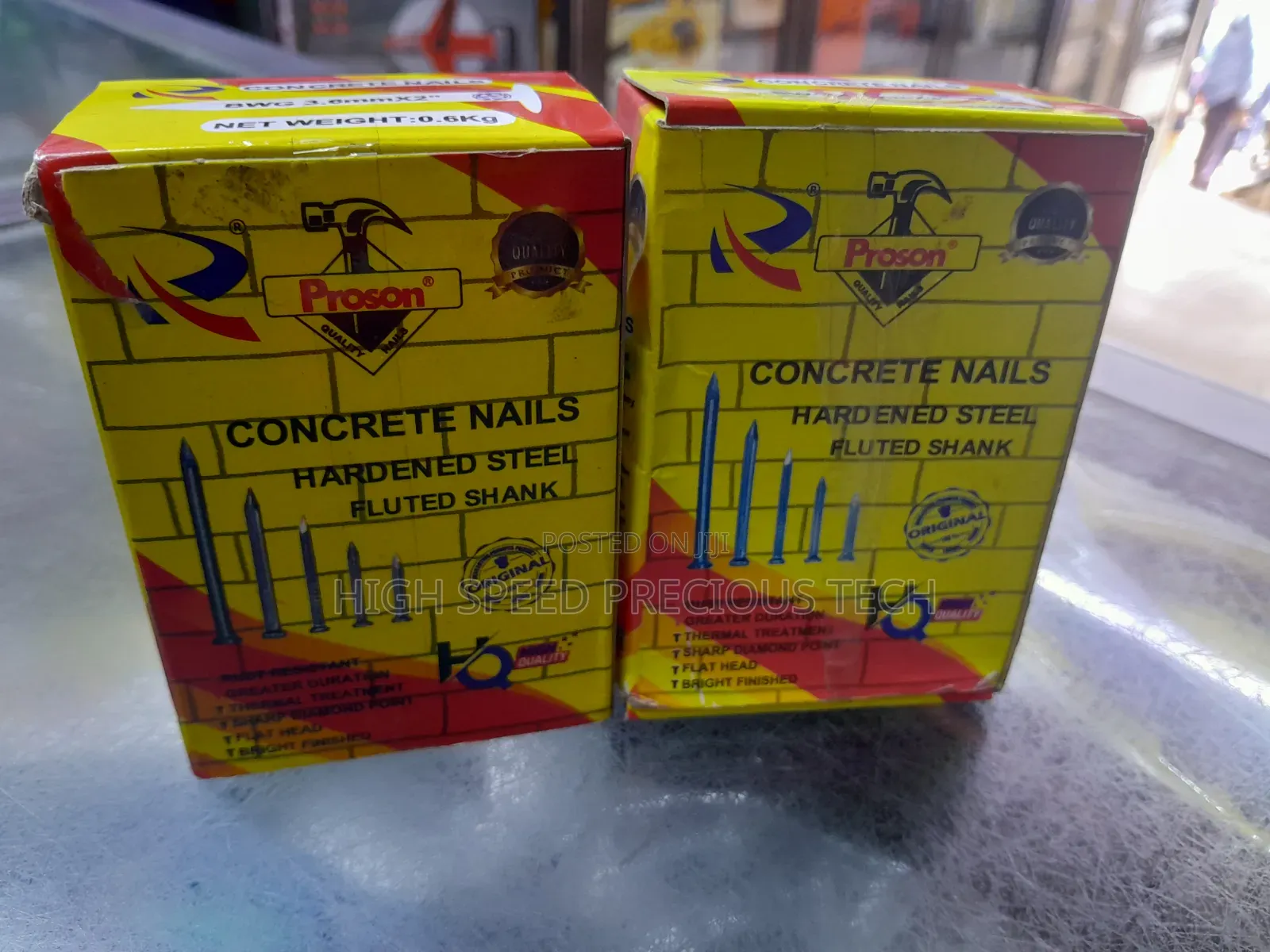 Steel Nails 1",11⁄2",2",3",4"