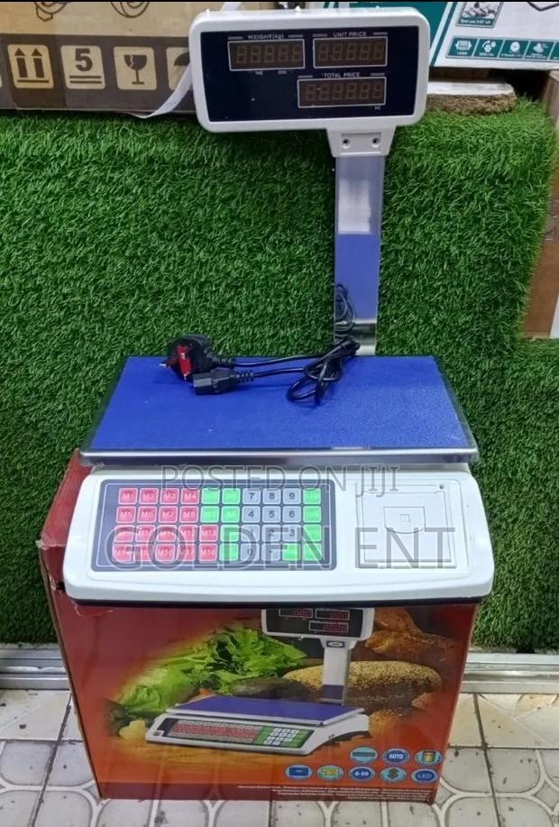 Receipt Weighing Scale/Receipt Scale - main view