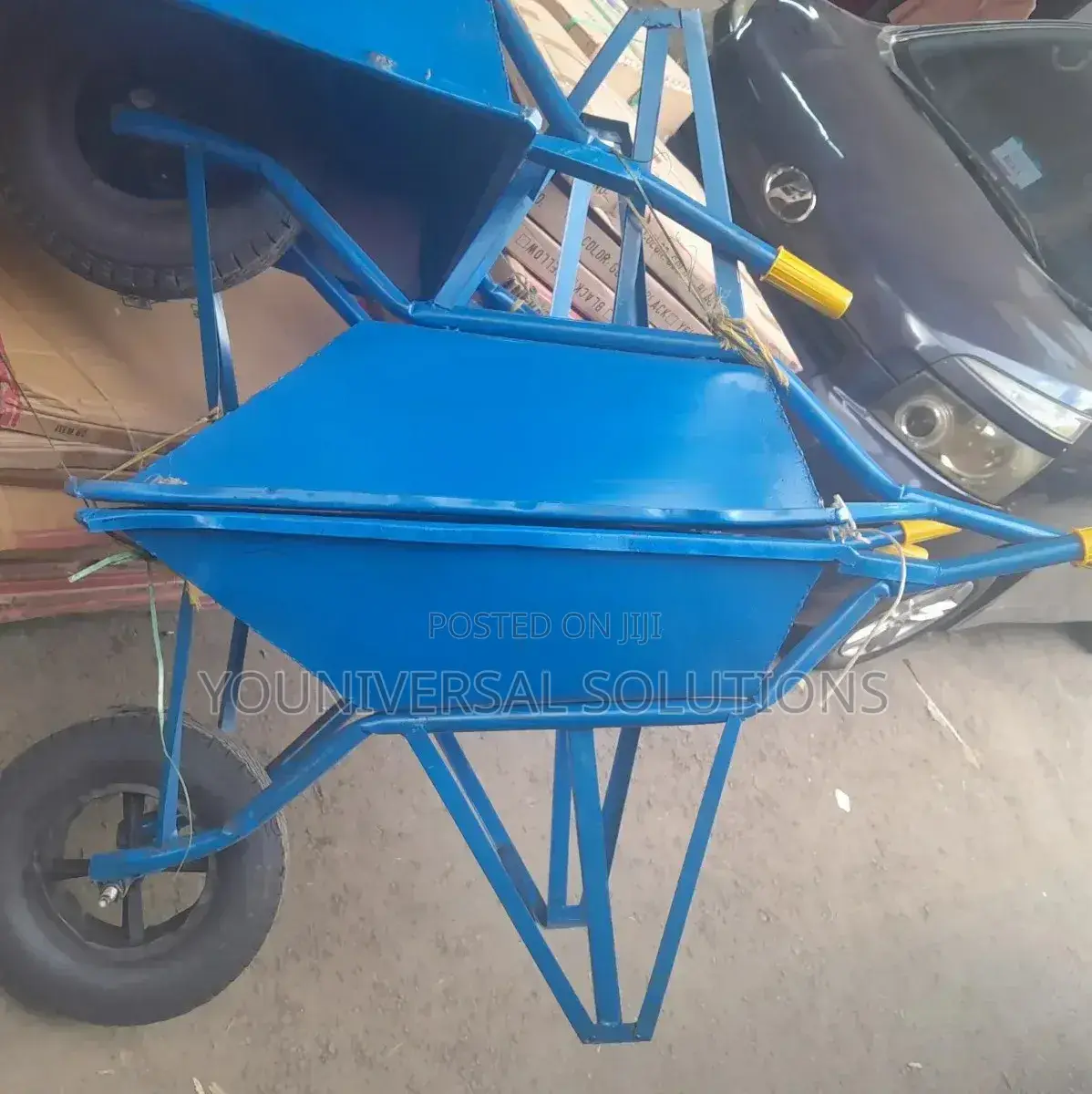 Heavy Duty Wheel Barrows Machine