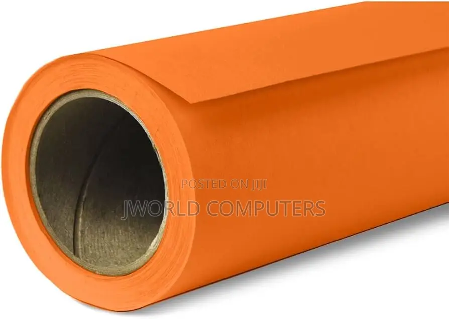 Visico Paper Backdrop 2.75x10m Bright Orange