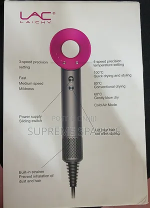 Lac Professional Super Hair Dryer ( Pink