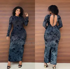 Maxi Bodycon Floral Dress