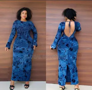 Maxi Bodycon Floral Dress