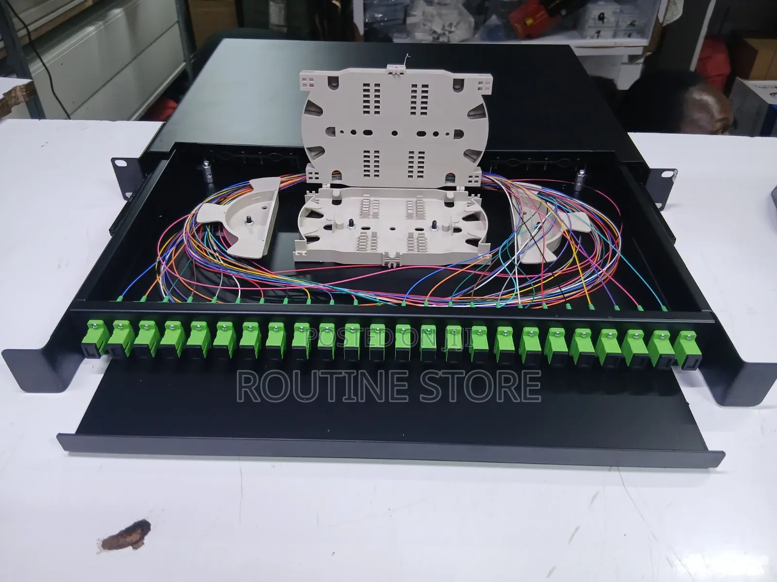 Fibre Odf Apc Connectors 24core Full Loaded