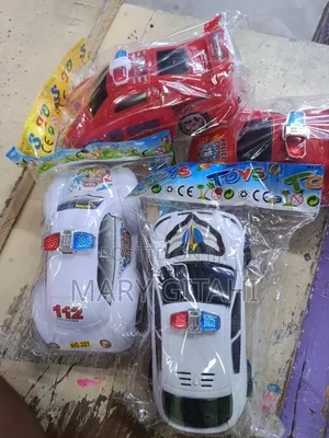 4pcs Police Toy Car for Toddlers