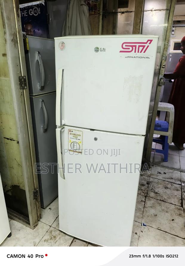 White Vitamin Lg Medium Fridge - main view