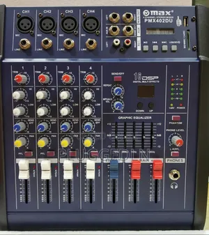 *Max 4-Channel Audio Mixer