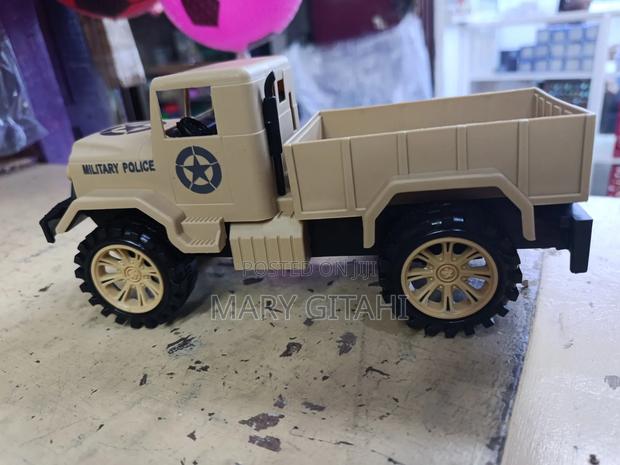 Heavy Duty Military Police Car for Toddlers