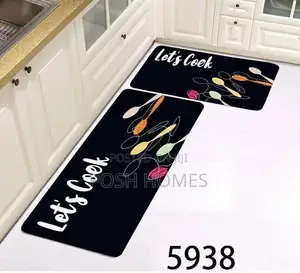 2 Piece Marble Kitchen Mats