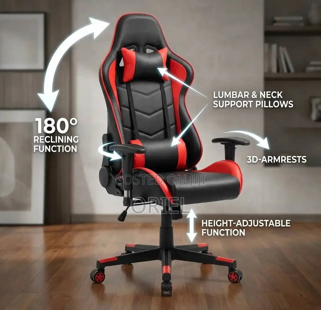 Modern Gaming Chair : Pro Ergonomic Gaming Chair
