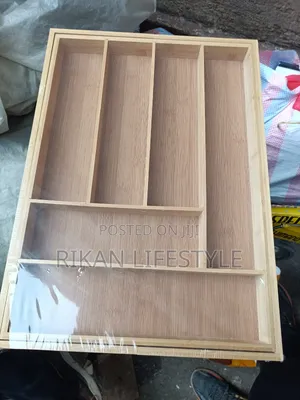 Bamboo Cutlery Organiser Drawer