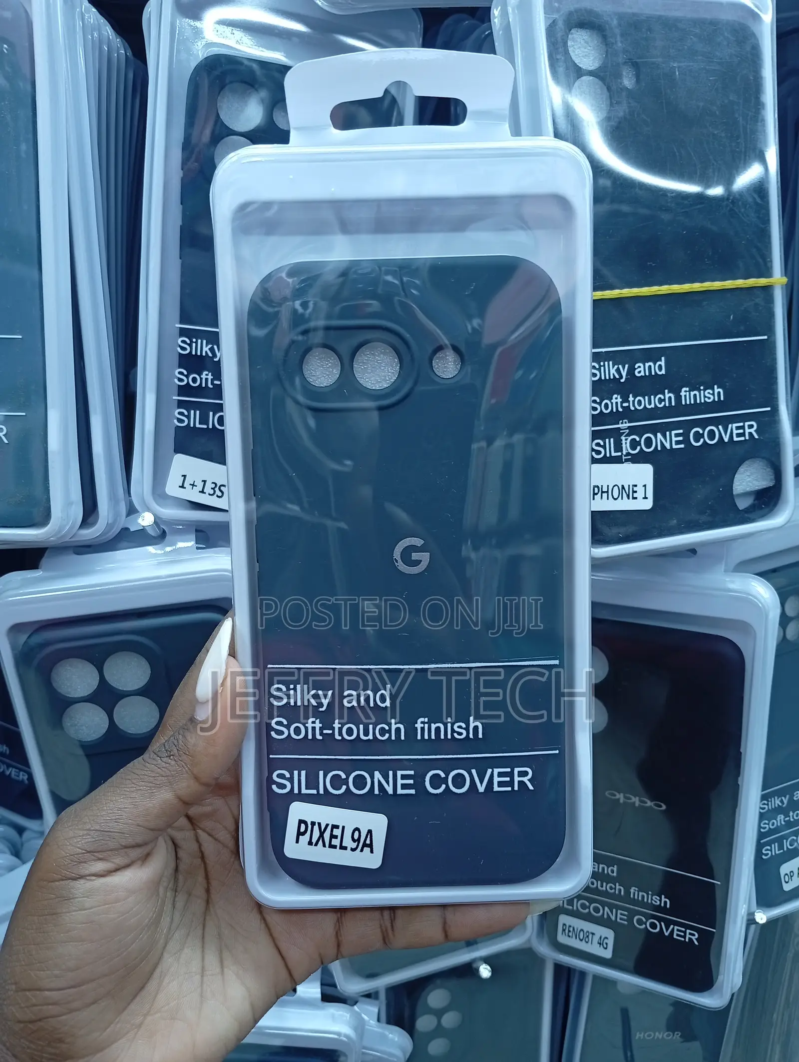 Google Pixel 9a Wide, Horizontal "Visor" Style Cutout at the Top Case