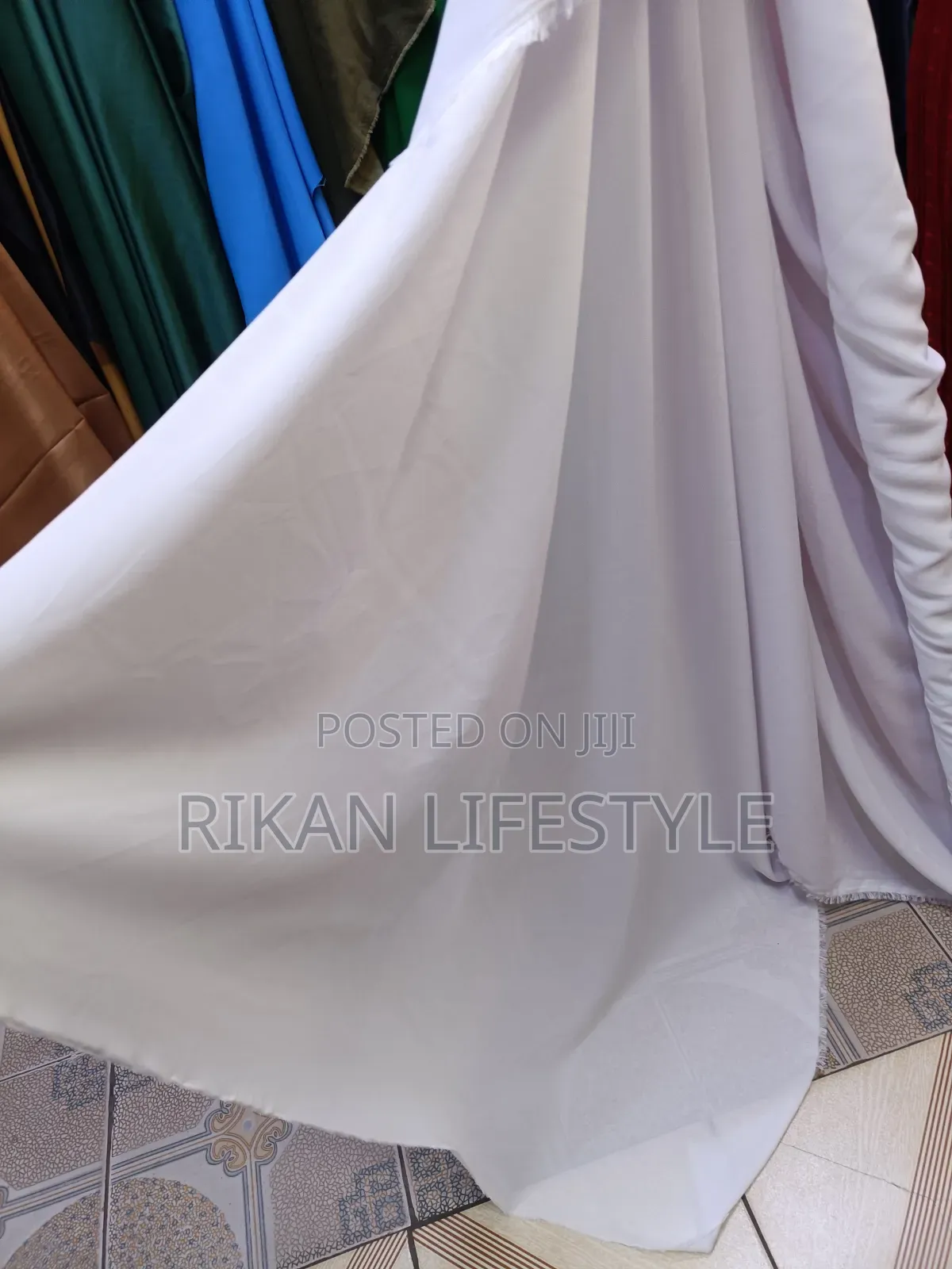 Material Fabric Cotton Silk