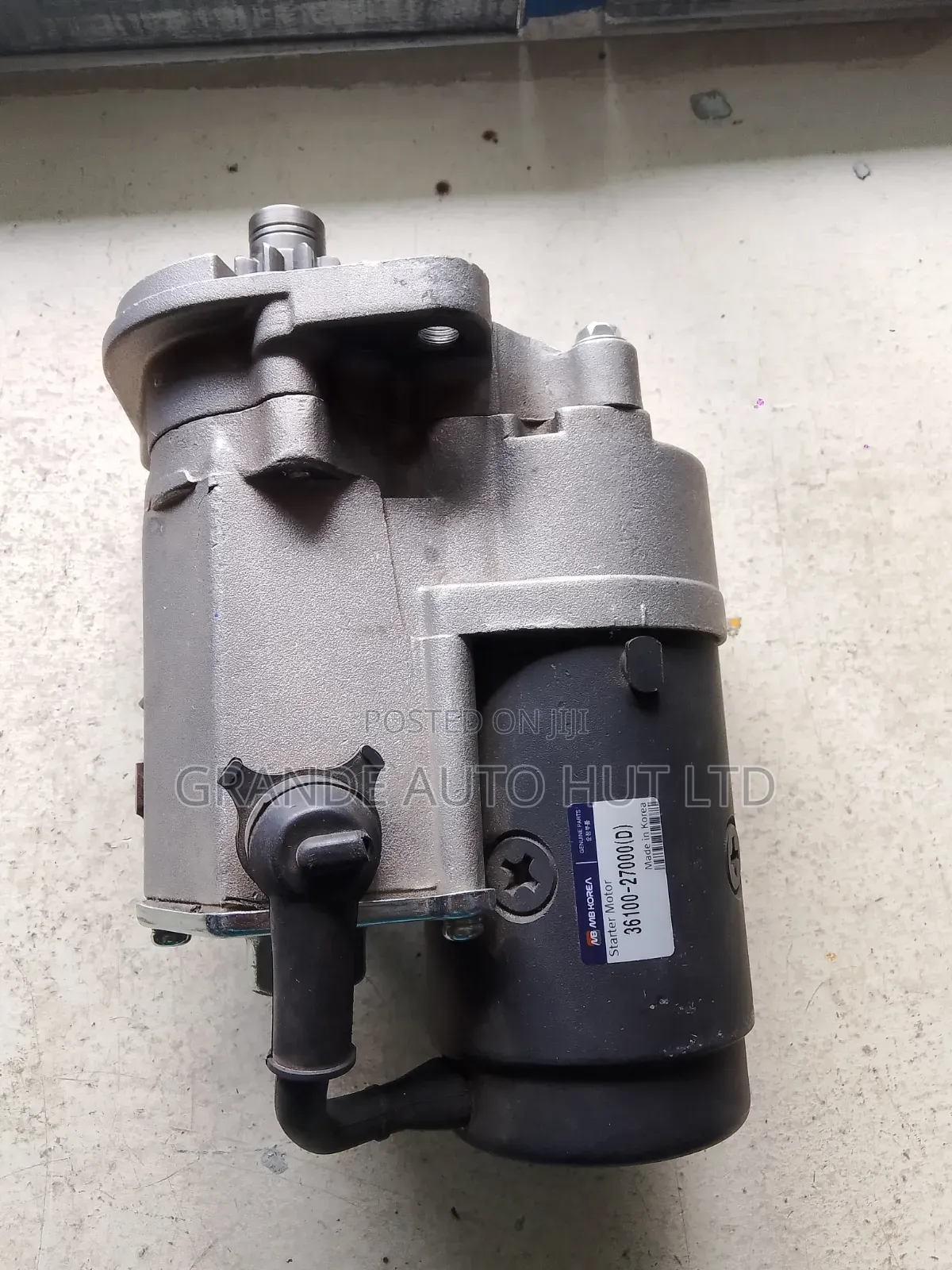 Starter Motor Hyundai Tucson 2007 Diesel (Mbkorea Brand)