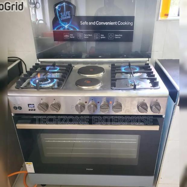 60*90cm Haier 4g+2e Standing Cooker Wok Burner and Sensor 
