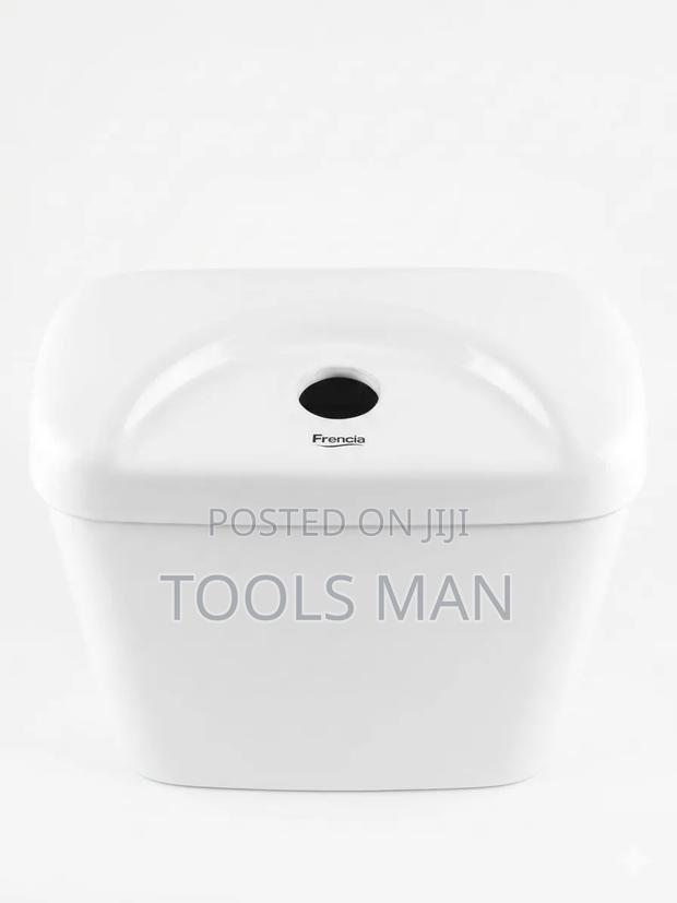 Frencia Ceramic Toilet Cistern - White Glossy Finish