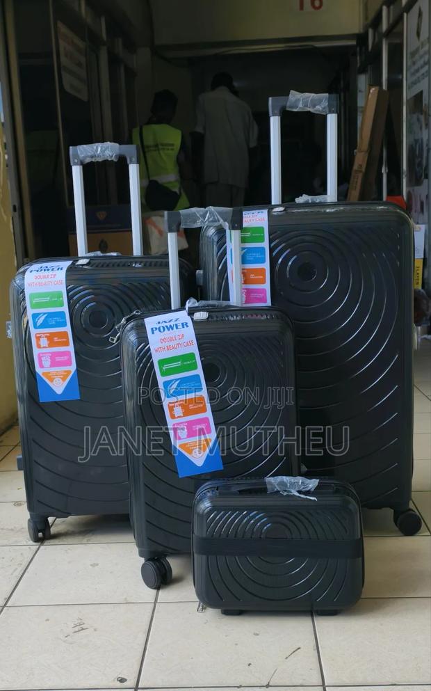 *4 in 1 Luxurious Unbreakable Suitcase With Double Zip Size 2 - thumbnail 6