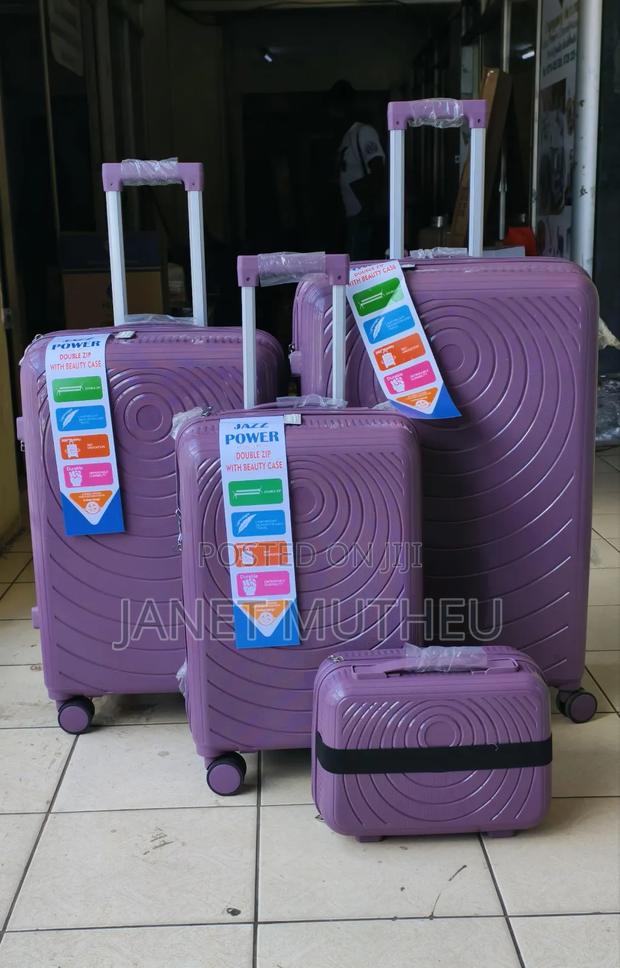*4 in 1 Luxurious Unbreakable Suitcase With Double Zip Size 2 - thumbnail 7