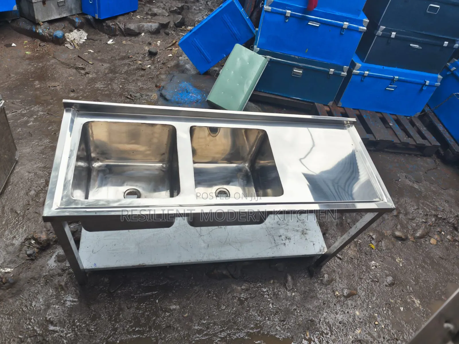 Stainless Steel Kitchen Double Sink