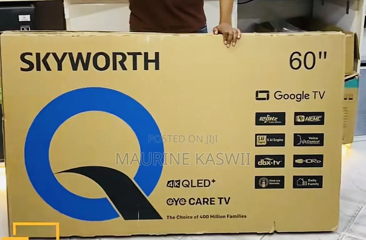 Skyworth 60 Inch Qled Google Frameless Tv