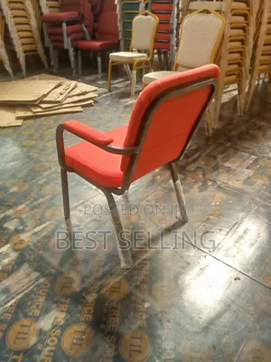 Red Armrest Church/Conference Chairs
